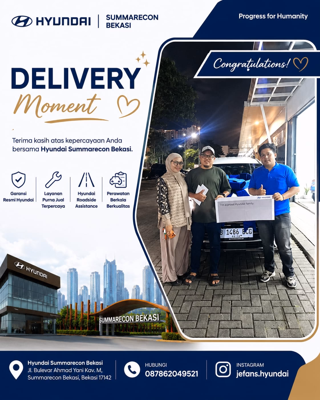 Momen Delivery Mobil Hyundai Baru
