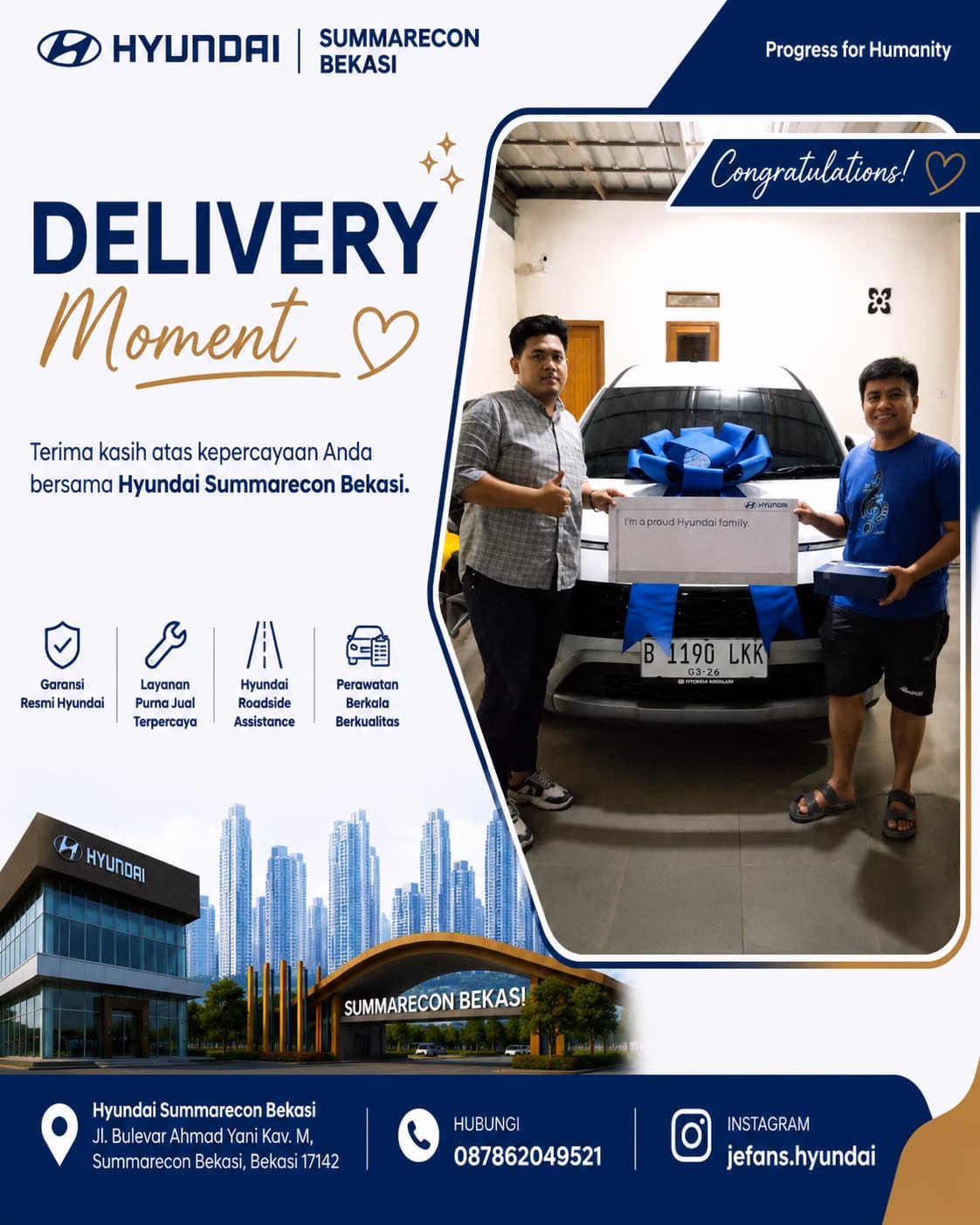 Konsumen Puas Serah Terima Hyundai