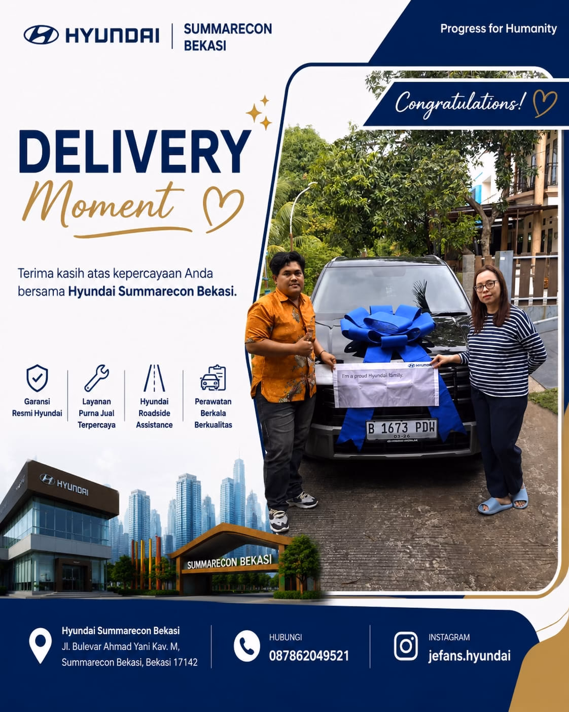 Penyerahan Kunci Mobil Hyundai