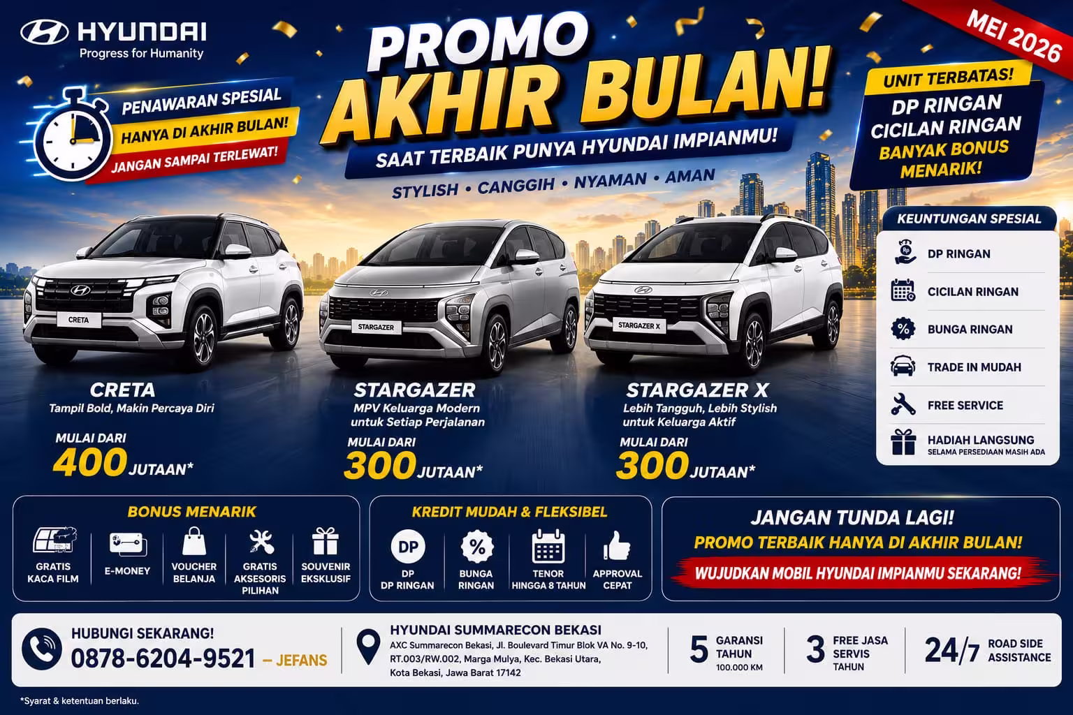 Hyundai Stargazer Bekasi